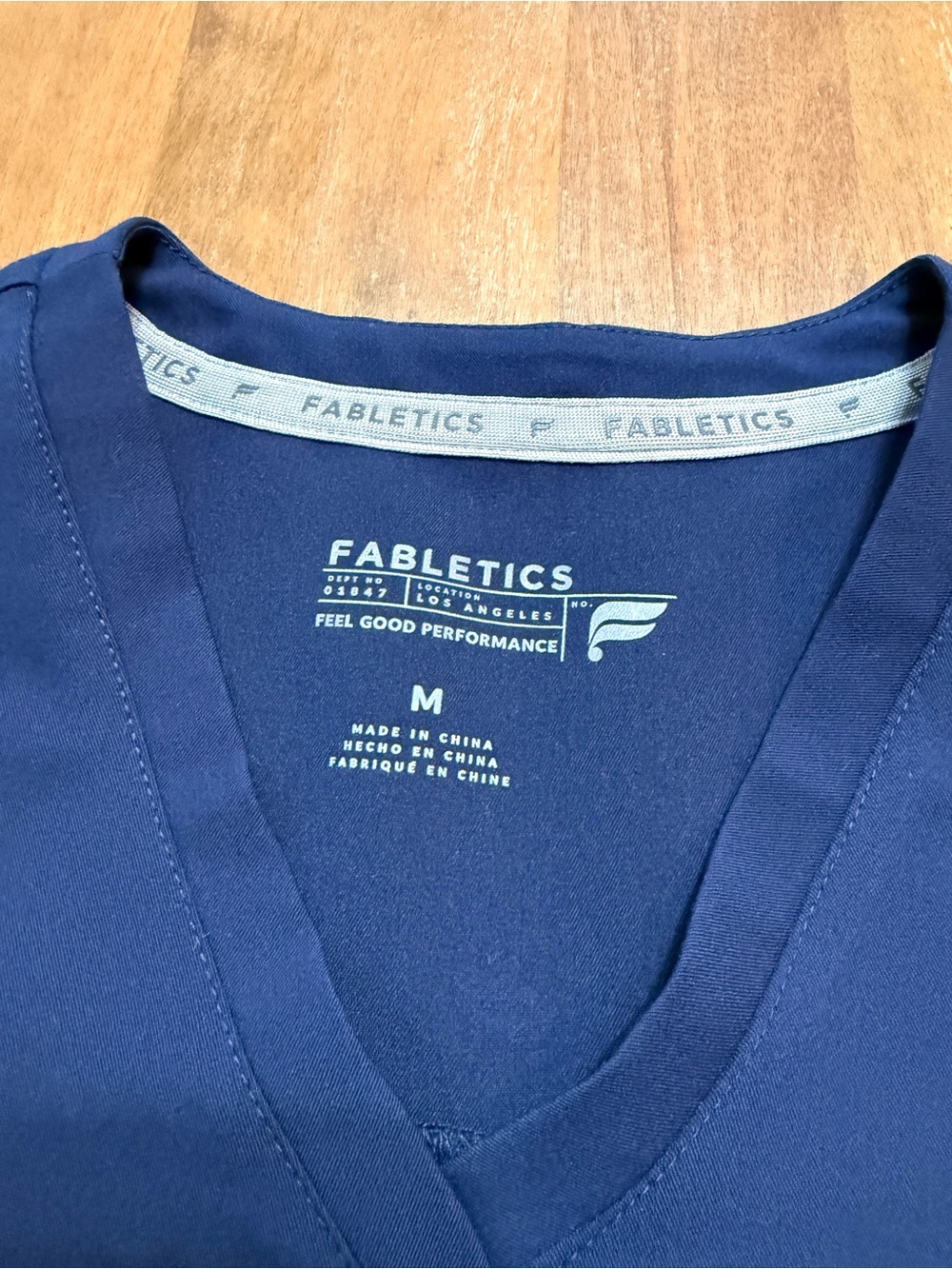 Fabletics Scrub Top - Picture 3 of 3